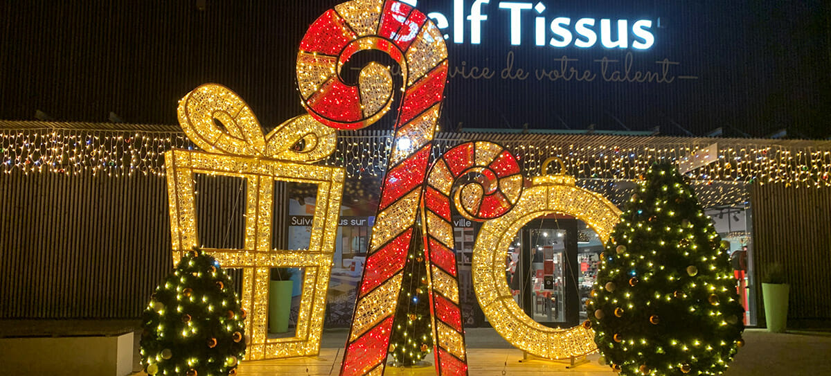 décoration Noël scénographie