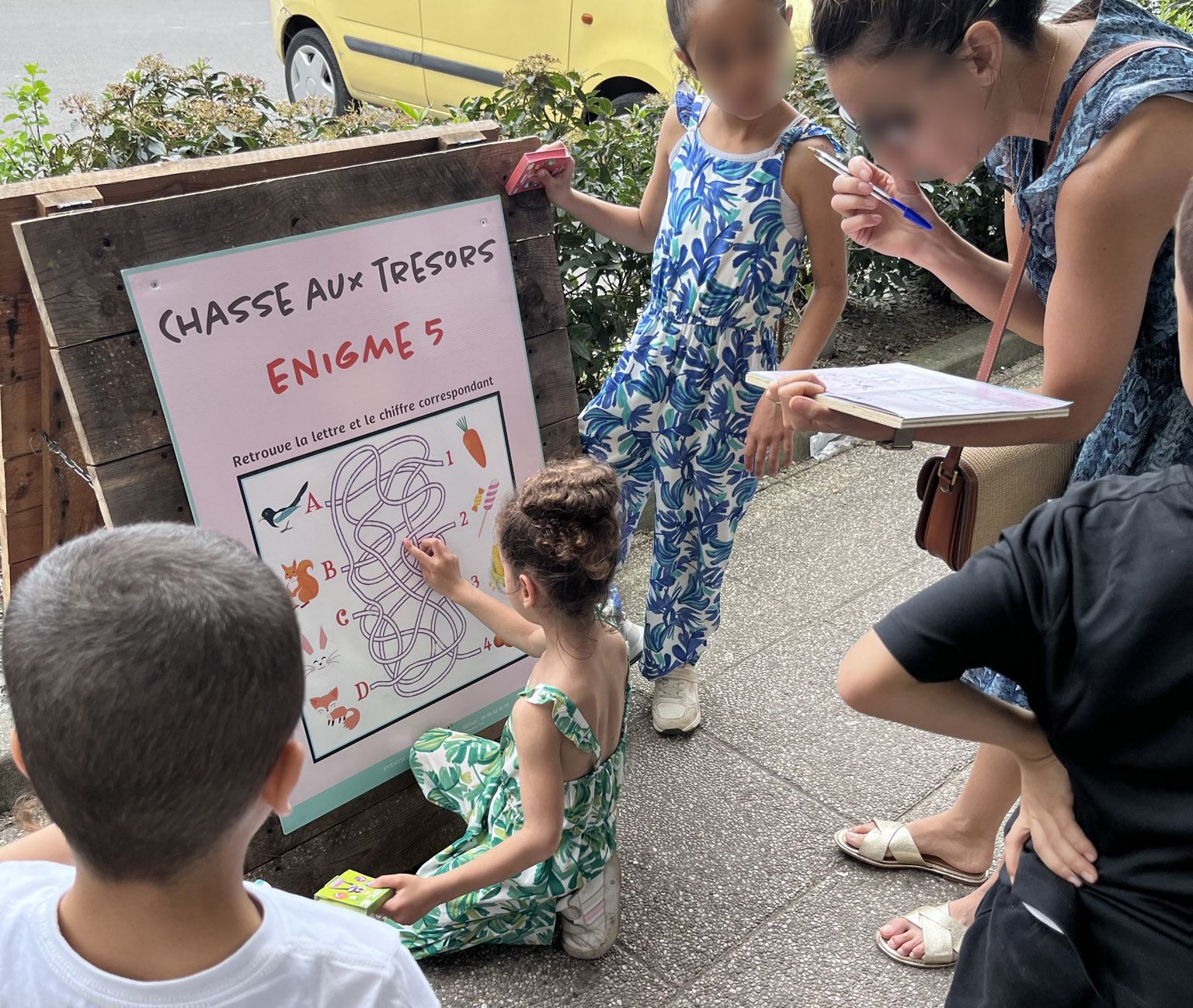 Animation chasse aux trésors