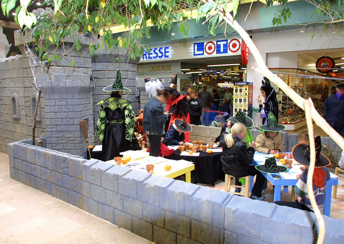 décor château Moyen-âge