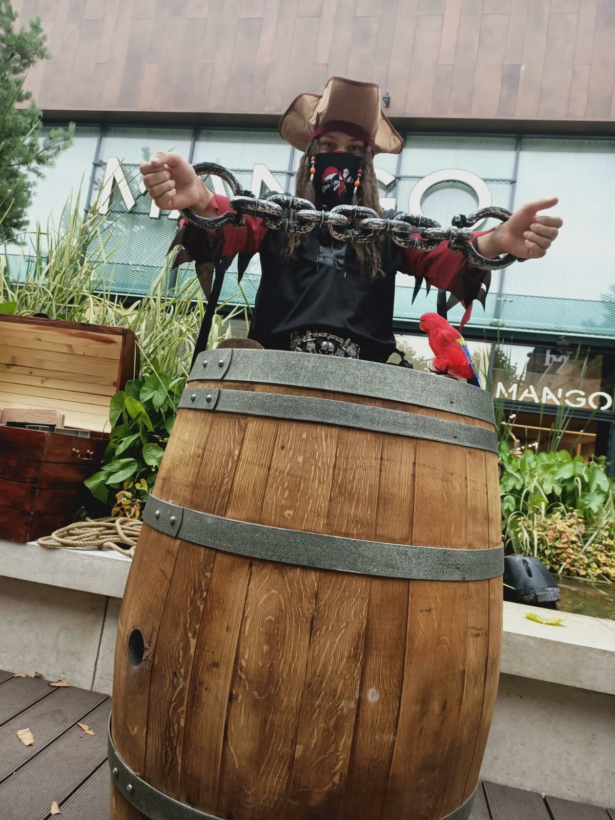 Animation chasse aux trésors avec les pirates