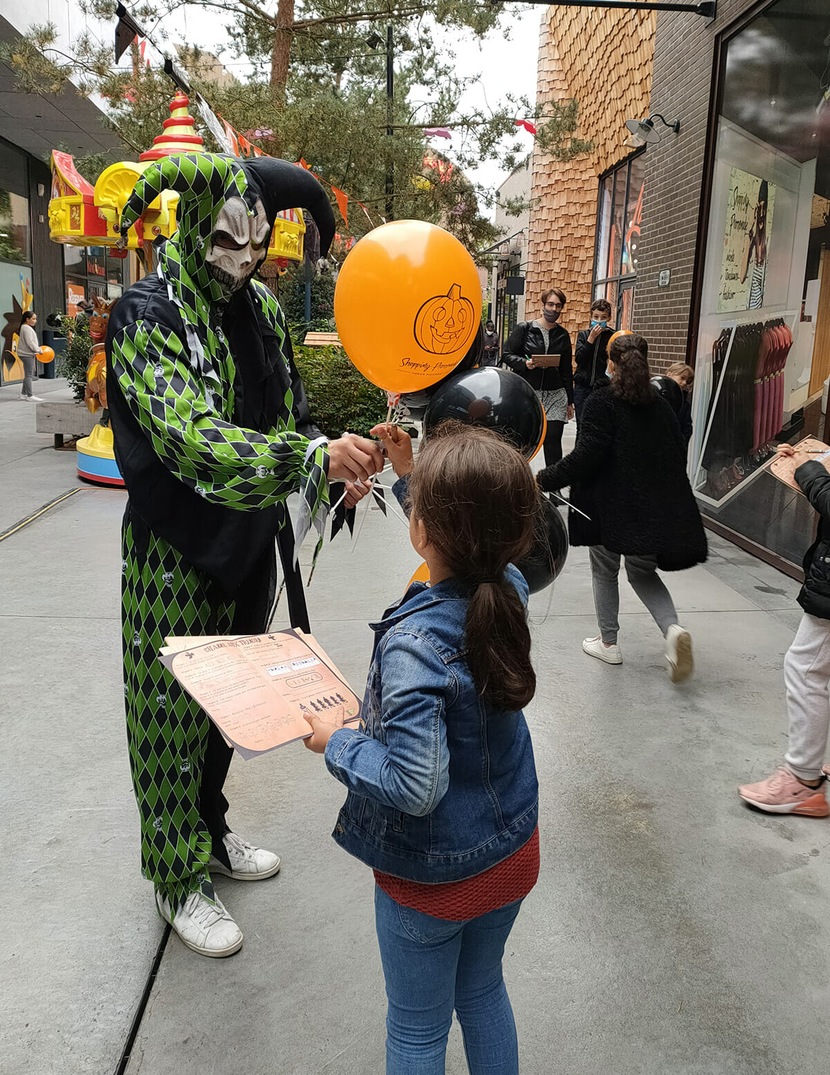 Animation enfants chasse aux trésors thème Halloween