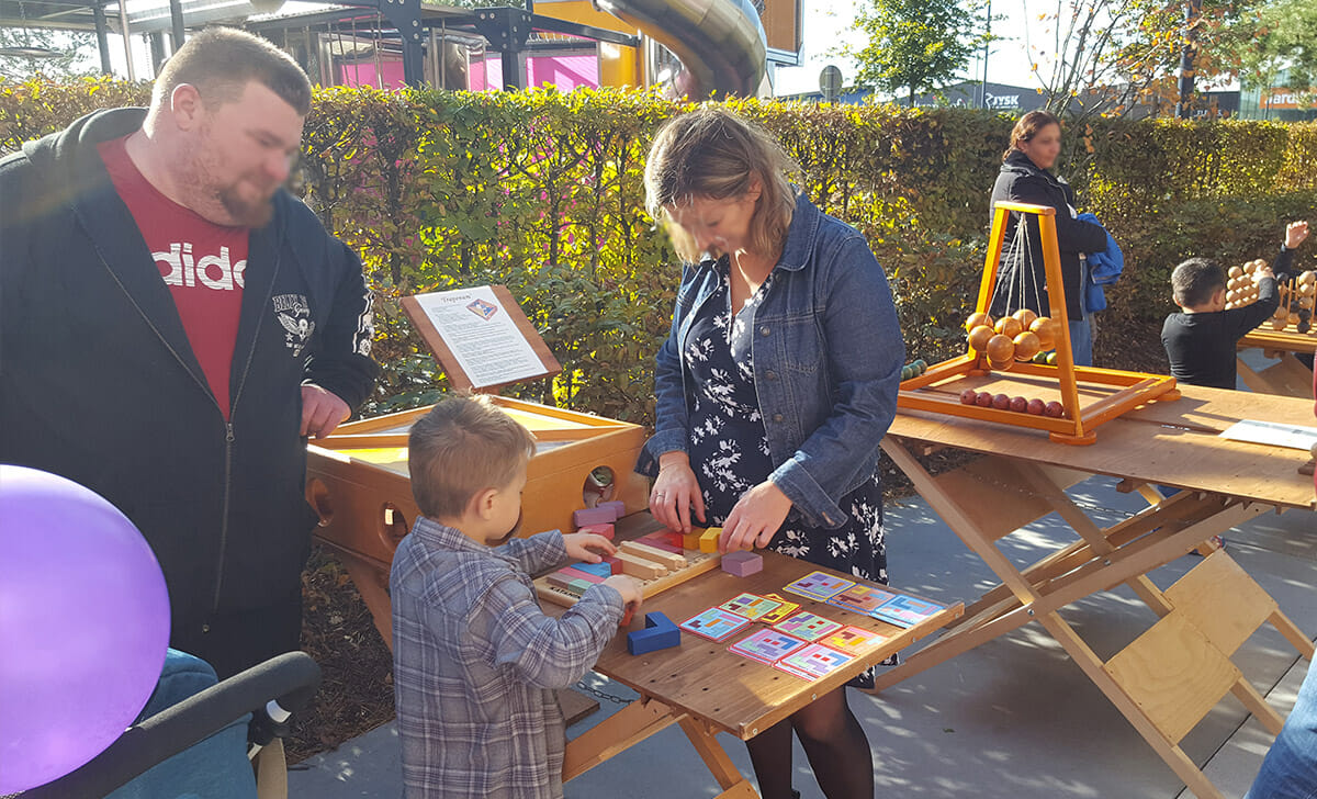 Espace jeux en bois