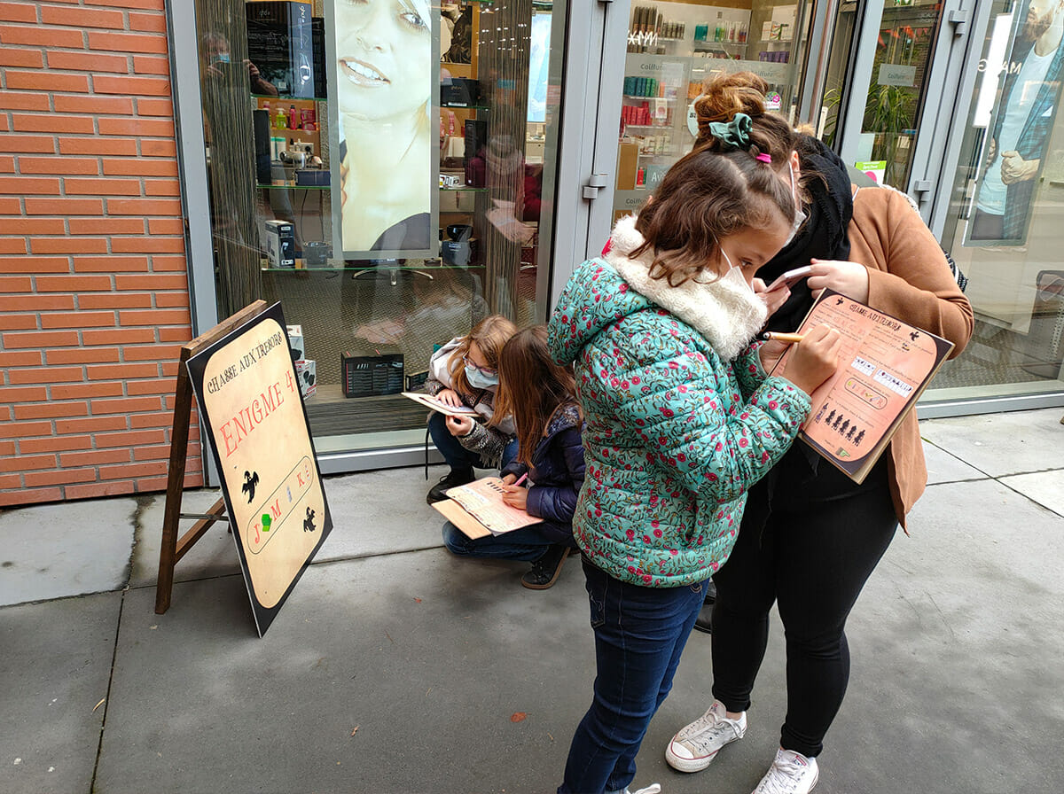 Animation enfants chasse aux trésors