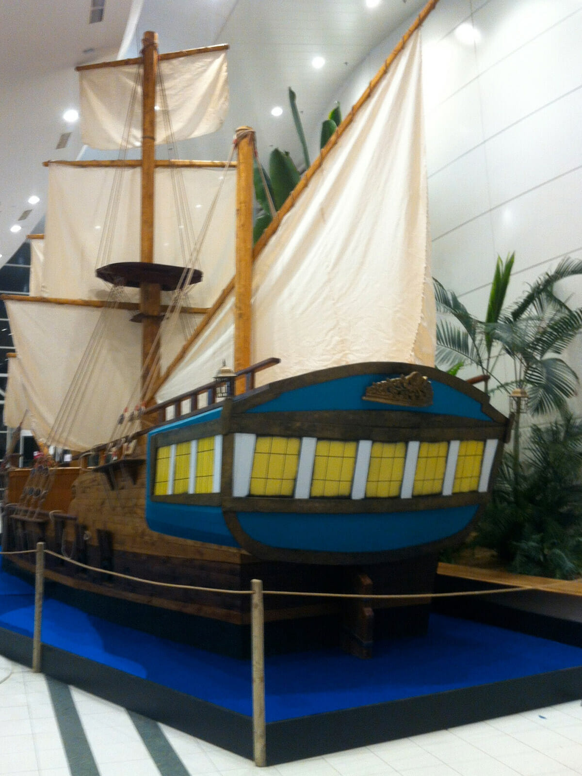 Décor autour de l’Hermione