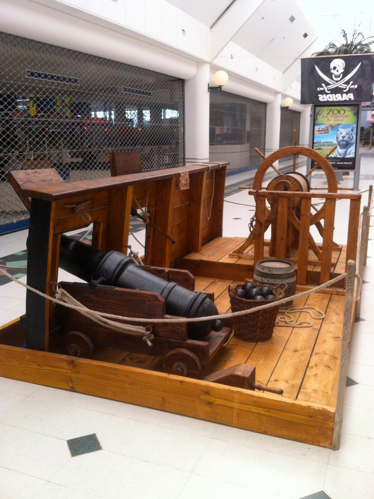 Scénographie pirate