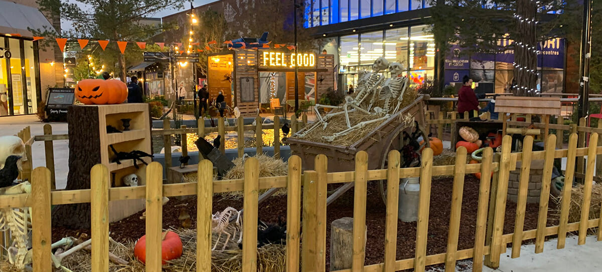 Scénographie Halloween