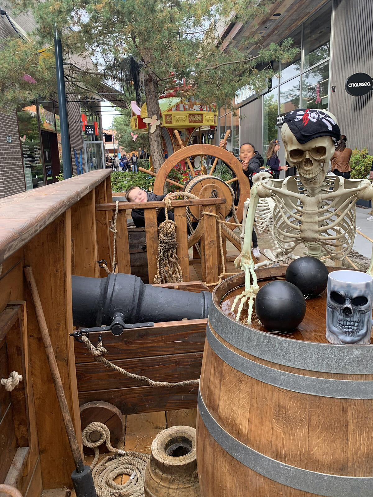 Décor ambiance pirate
