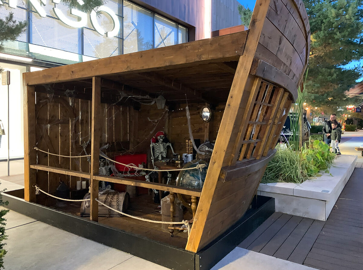 Scénographie pirates