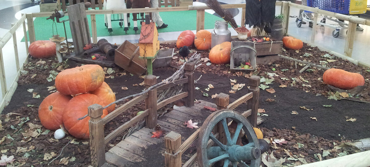 Décoration sur le thème Halloween