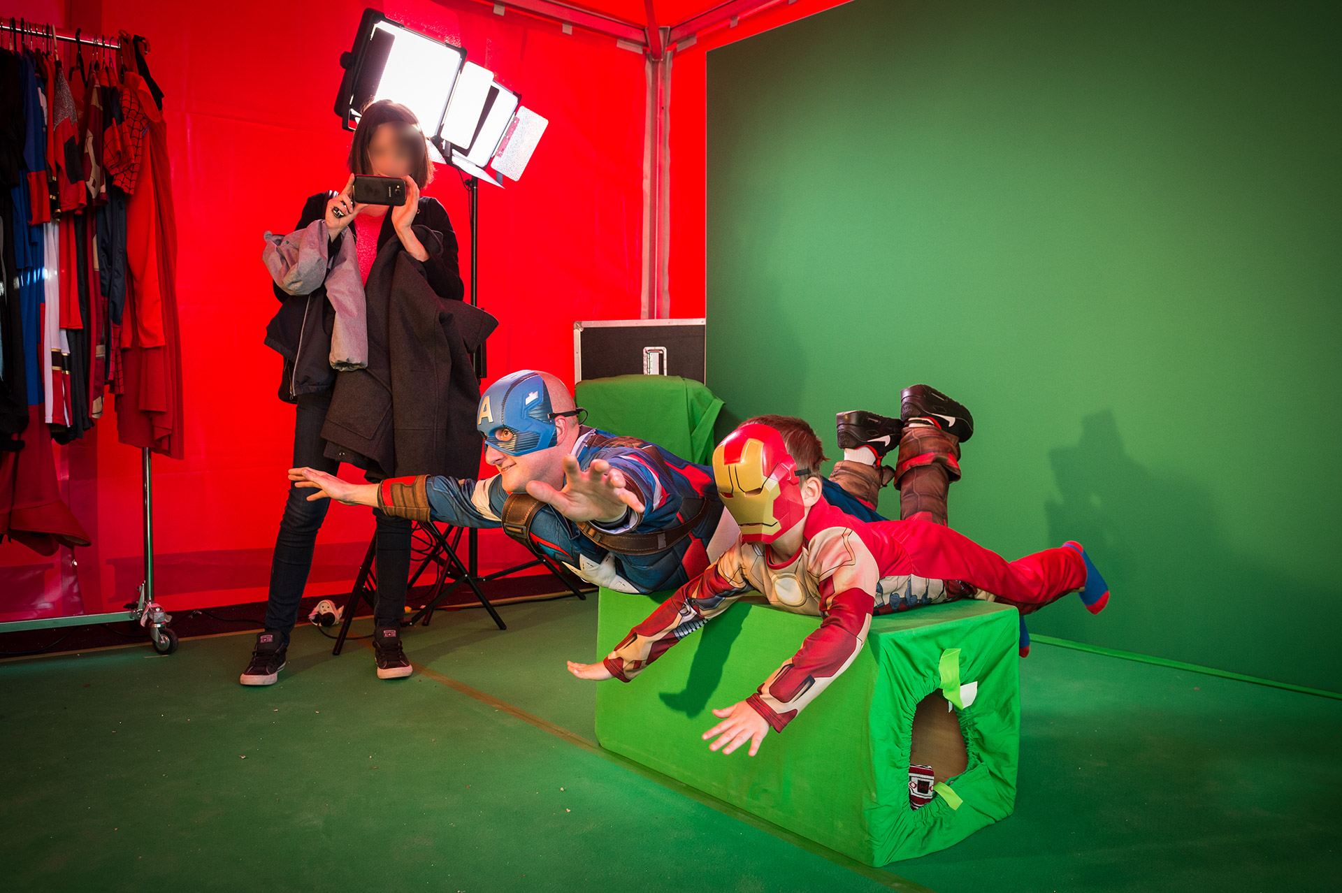 Animation virtuelle cinéma 3D pour inauguration centre commercial