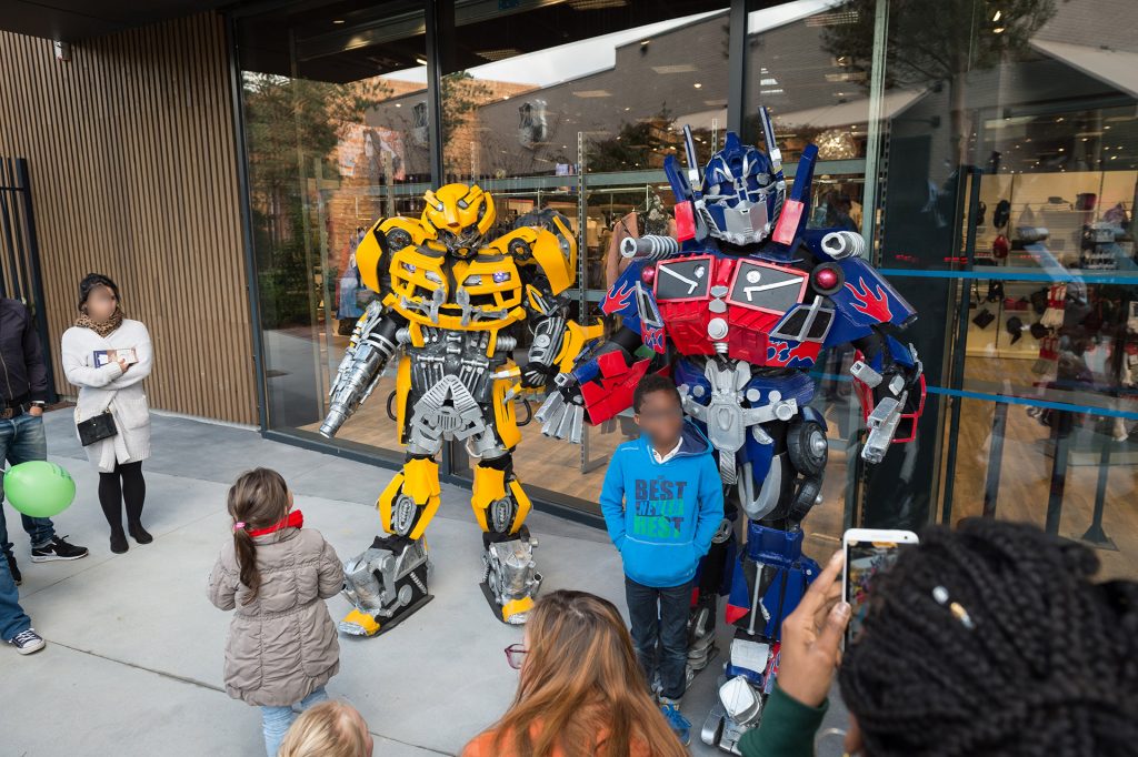 animation inauguration centre commercial