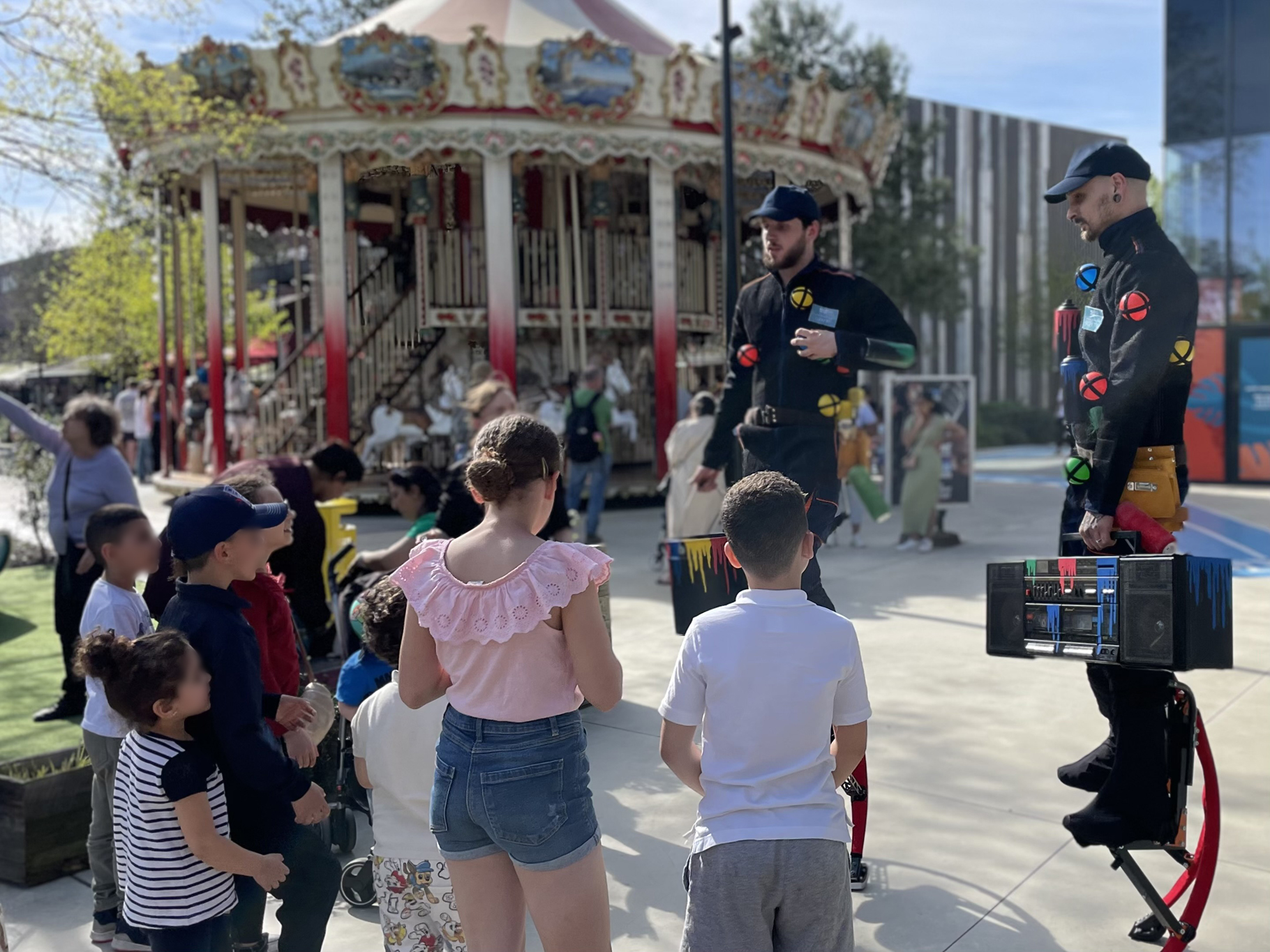 Animation estivale : les peintres échassiers