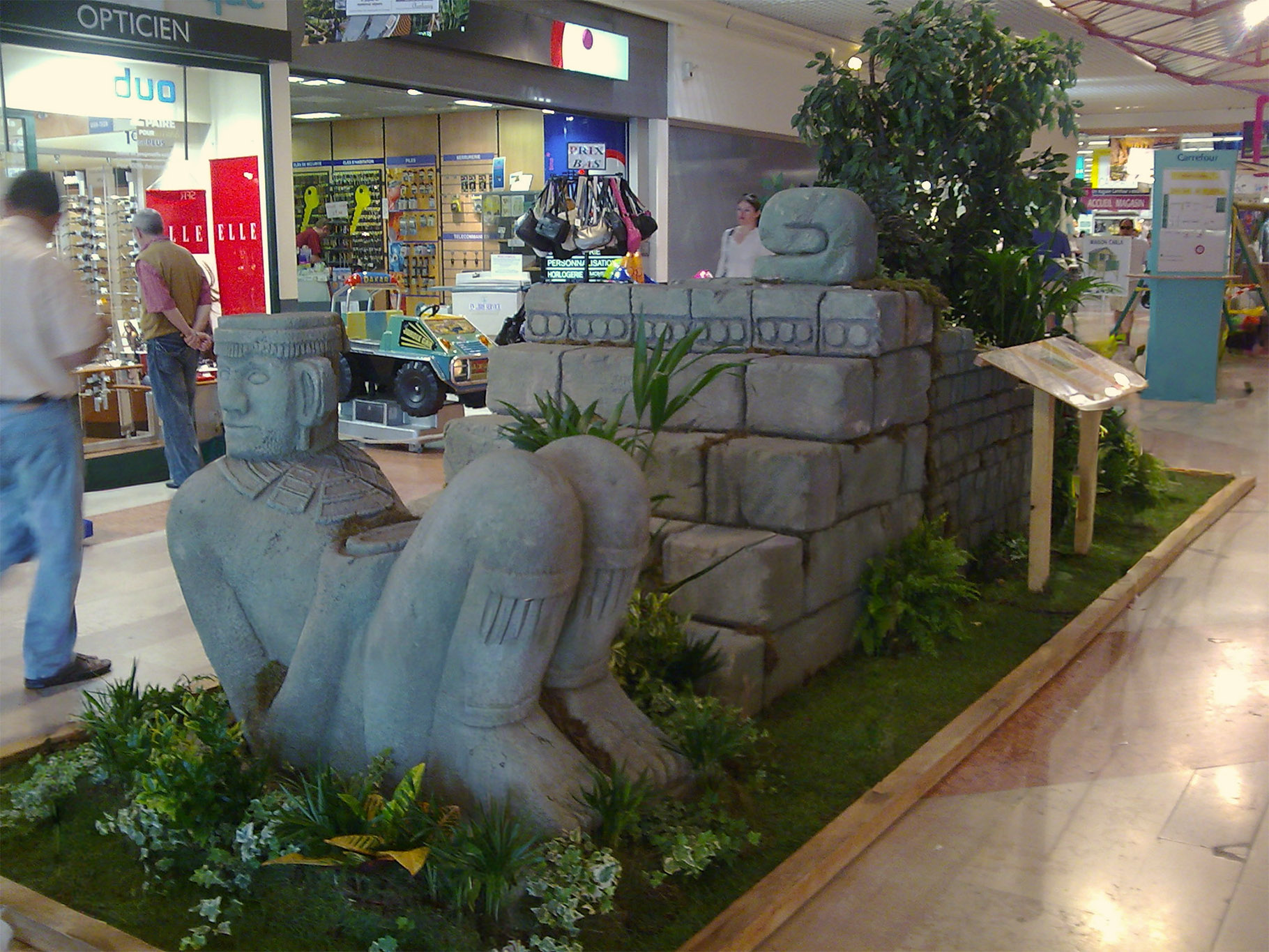 Voyage autour du monde : Temple Maya