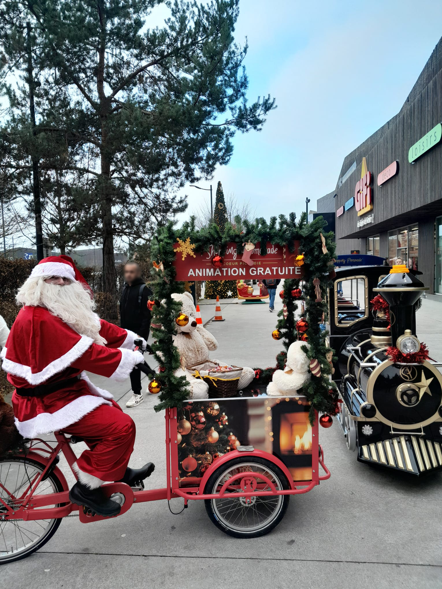 Animation Noël – le triporteur