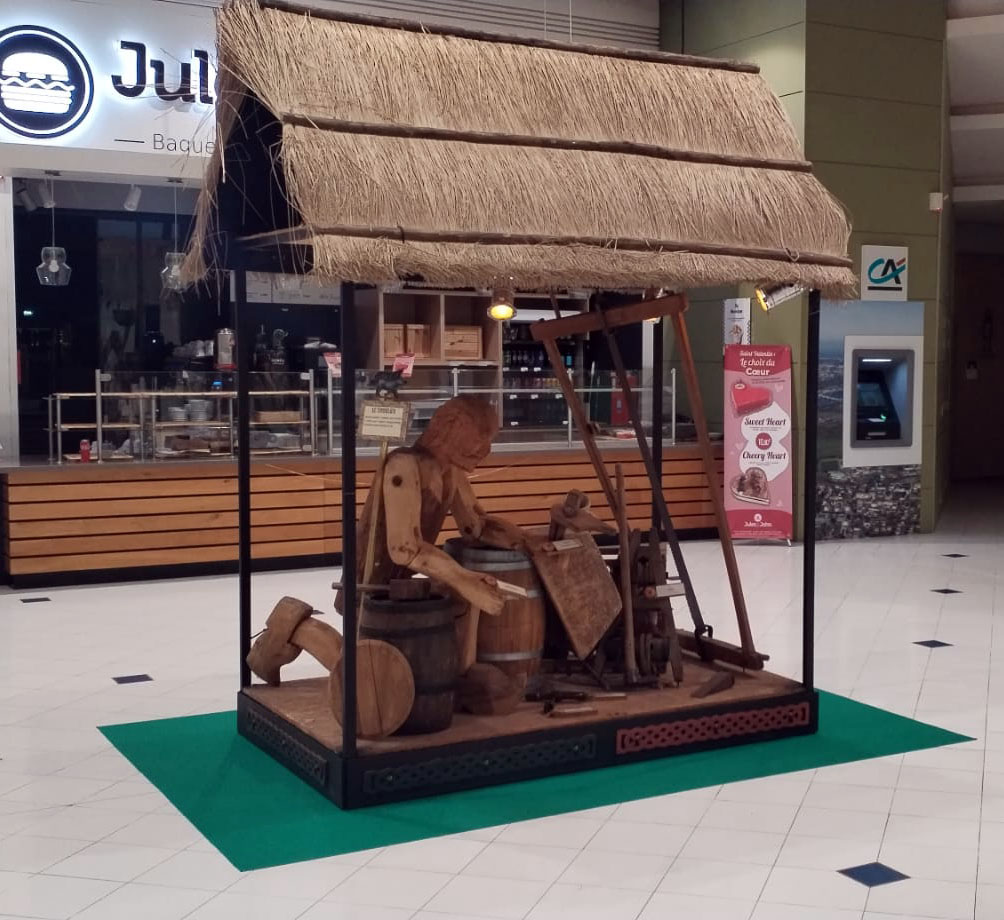 Les vitrines « musée »